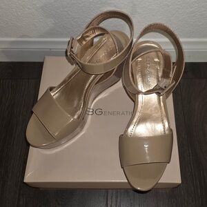 BCBGeneration Women's Beige Sandals